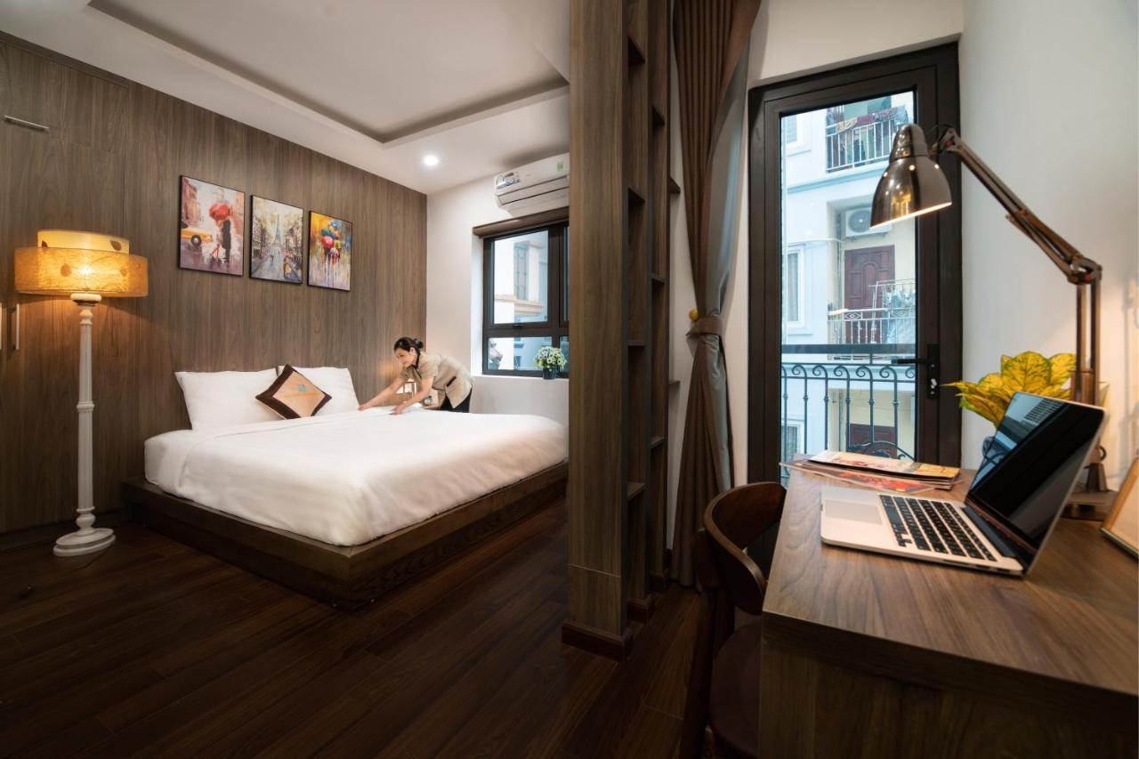Bao Hung Hotel & Apartment - Tran Thai Tong Hanoi Buitenkant foto